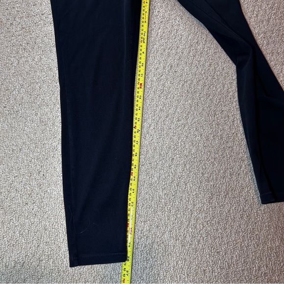 Hue Black Stretch Solid Color Denim Jeans Legging - Picture 6 of 7